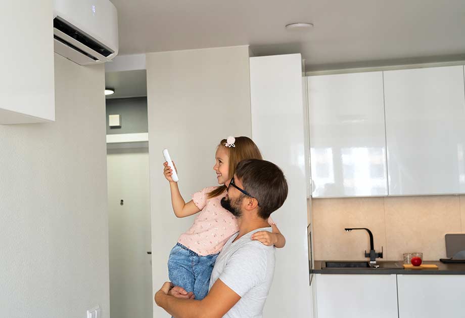 Installation de climatisation